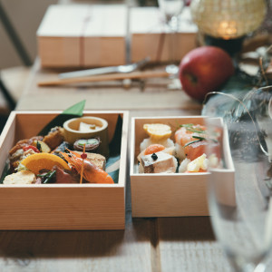 地元食材を和にアレンジ|pecorino wedding（ペコリーノウェディング）の写真(49965516)