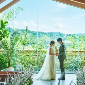 豊かな自然と建築美に包まれて ふたりの未来をここに誓う|青龍荘の写真(46247360)