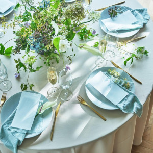 ゲストのお席にはこだわりと想いを込めてお好きなコーディネートを|AMANDAN AISLE ～アマンダンアイル～の写真(56964200)