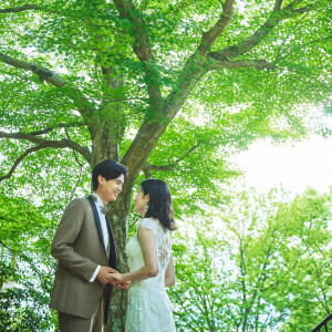 ドレスも美しく映えるガーデン|AMANDAN AISLE ～アマンダンアイル～の写真(56965434)