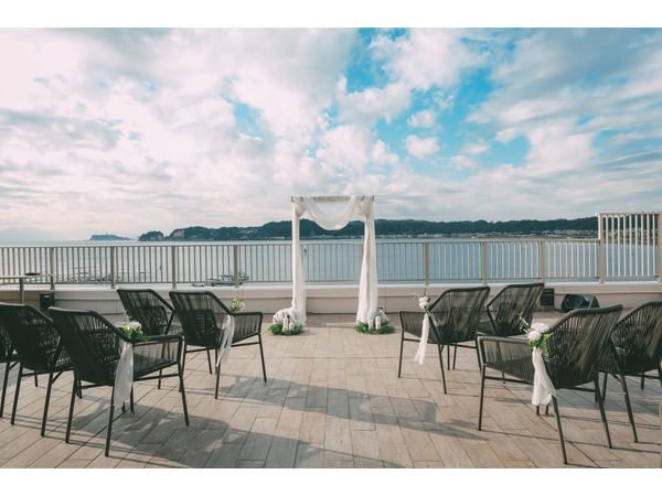 THE HARBOR TERRACE（ザ ハーバー テラス）の挙式の写真（1枚目）