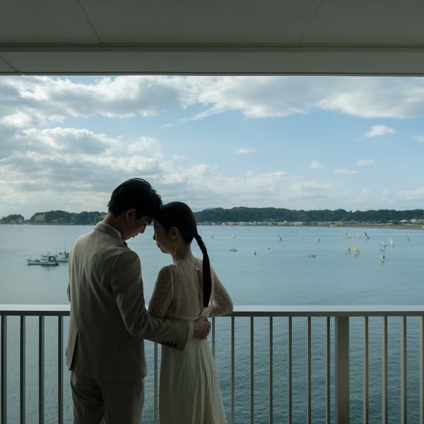 想いがまっすぐ届く、誓いの時間|THE HARBOR TERRACE(ザ ハーバー テラス)の写真(38331328)