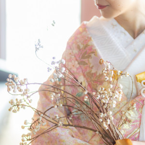 やわらかく可憐な色打掛|One＆Onlyの写真(51687234)