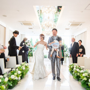 チャペル挙式|One＆Onlyの写真(53463212)