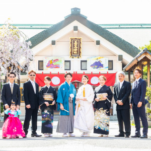 徒歩3分圏内にある善知鳥神社にて和婚も可能|One＆Onlyの写真(43742644)