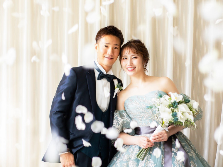 結婚式場なのに、スタジオ感覚でフォトウエディングが楽しめる♡