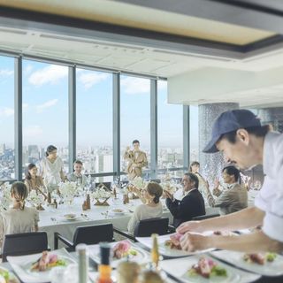 2名様からOK＜少人数*限定特典＞駅直結＆天空チャペル×貸切
