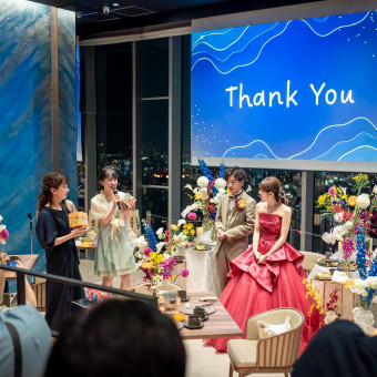 ゲスト一人ひとりに寄り添った、アットホームなご結婚式に