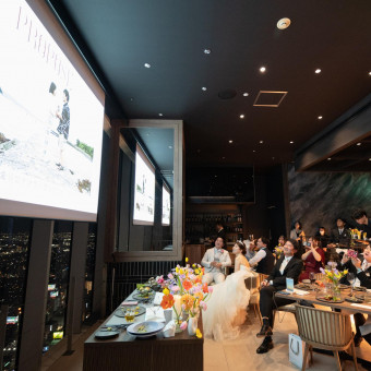 ゲストとの距離が近く、心温まる少人数ウエディングも◎