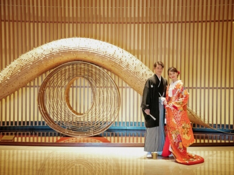 日本文化を大切に反映しているホテルだからこそ叶う、結婚式。