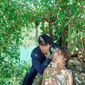 お料理重視の方☆【宮古島チャペル限定】選べるパーティと海に包まれる会場