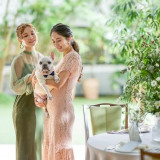 ペットとのご来館も歓迎*結婚式当日もご参加いただけます◎さらにペット用ミニアルバムをプレゼント♪
