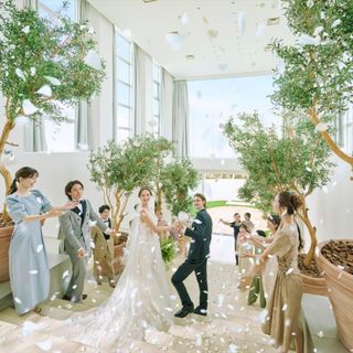 10月スタート!*ギフト1万&前撮り0円*大階段×憧れドレス展示×試食