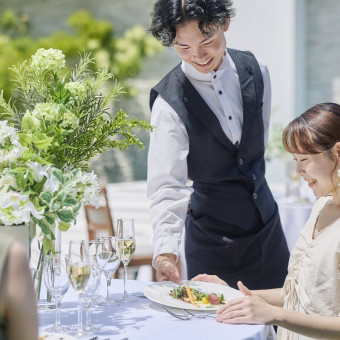 過ごし方4：ガーデン会食