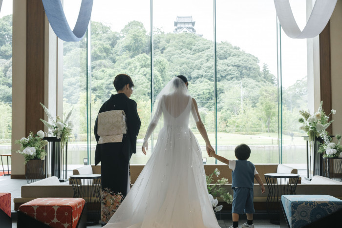 家族だけを招いてのパーティや10名以下の少人数挙式のみも大歓迎