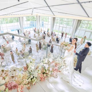 \花嫁支持率◎/好評◆天高9.6m感動チャペル×ドレス66万全額優待♪