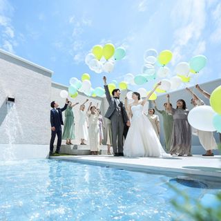＼当館平日人気No.1★ドレス2着無料／感動チャペル×最新演出♪