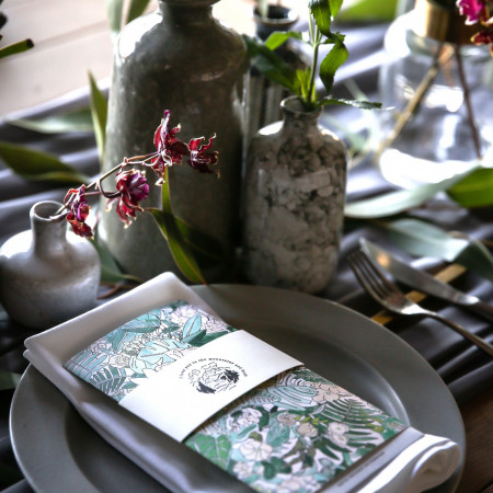 シェフの料理とともに幸せな時間を