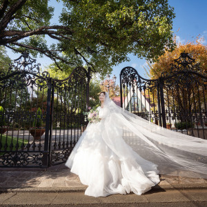 門扉を開けば、ヨーロッパとアンティークの世界観が広がる、非日常ウエディングへ|ブライダルフォートの写真(55626887)