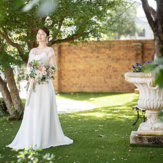 安心して過ごせる貸切のガーデンウエディング