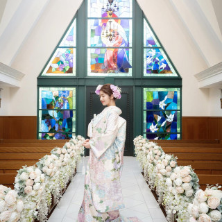 ブライダルフォートに似合う和装も、たくさんの中からお選びいただけます