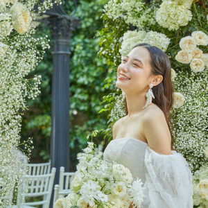 肩肘張らないナチュラルスタイルの結婚式|ソンブルイユ TOKYOの写真(45689950)