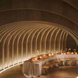 【HP限定】建築美と美食に包まれる、une osaka没入体験フェア