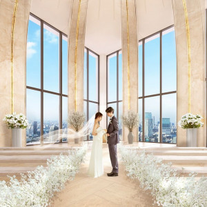 【月1◇15大特典】絶景チャペル×建築｜星付★フォアグラ7品試食