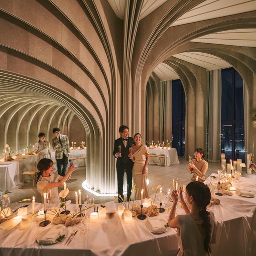 uneの結婚式の公式写真（1枚目）