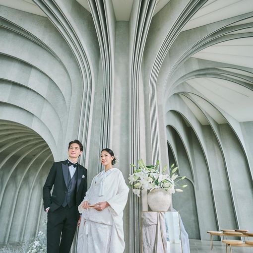 uneの結婚式の公式写真（1枚目）