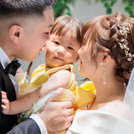 【パパママ応援フェア開催！】お子様連れでもOK♪ファミリーウェディング