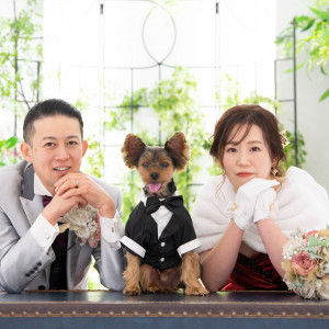 【ペットウェディング】1日1組限定で大切なペットと一緒に結婚式★ ＃ペット|Forest in Bon Blange(フォレストイン ボンブランジェ)の写真(54363214)