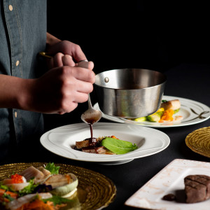 【親族・友人を呼んだカジュアルウエディング】ゲスト30名105万円＃料理|Forest in Bon Blange(フォレストイン ボンブランジェ)の写真(55295875)