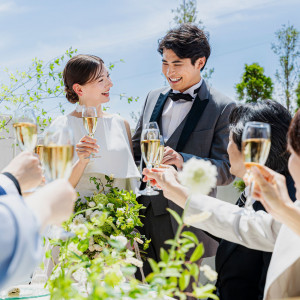 爽やかなガーデンパーティも♪|アネーリ長岡の写真(53360218)