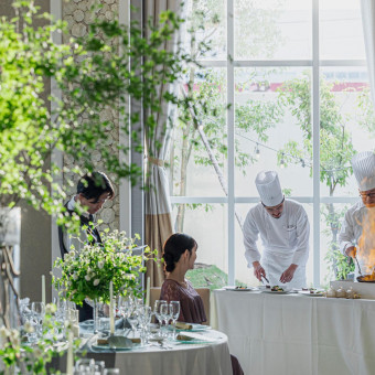 トラディショナルフレンチとヌーベルキュイジーヌ ふたりの料理が融合する