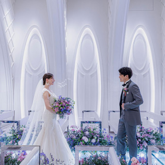 お支度を済ませた後のファーストミートのシーン