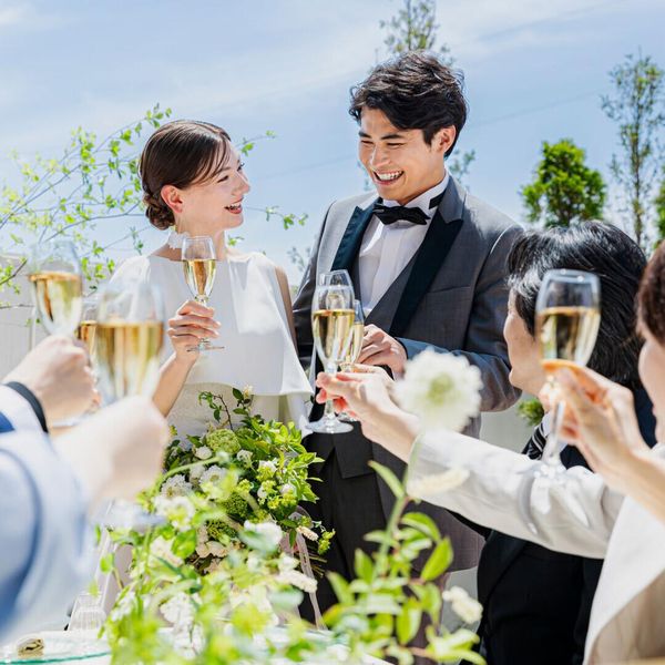 挙式当日のコース料理50％OFF