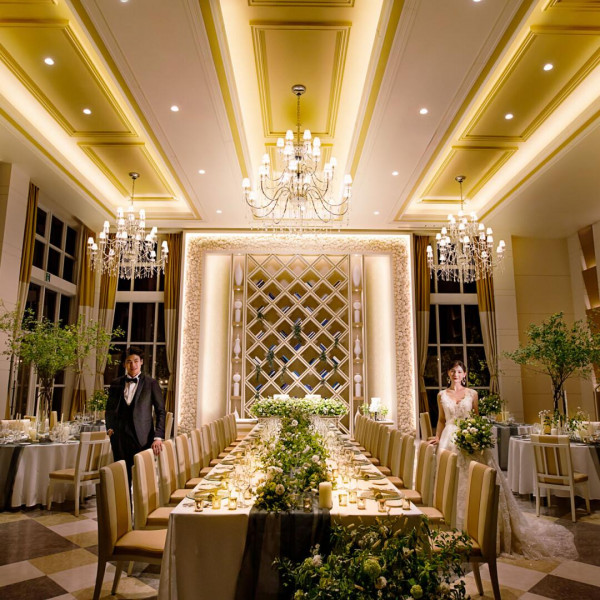 すべては結婚式のために。快適設備が整う洗練の美空間。