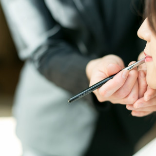 花嫁をより一層輝かすヘアメイク。ご自分では気づかない魅力も引き出します