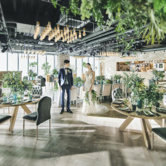 ワンフロア貸切でプライベート感が高く、移動もスムーズ。