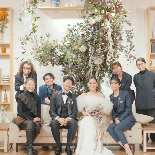 ふたりの結婚式をサポートする心強いクリエイターたちが、ふたりの理想を形にしてくれる