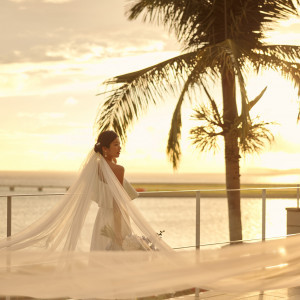 お支度後すぐに撮影ポイントに移動可能！沖縄滞在も充実♪