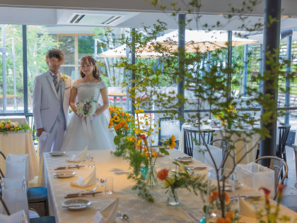 料理でつながる
心あたたまるカジュアルな結婚式
