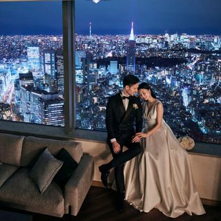 《息を呑む美景》最上階&360度美景でおもてなし!和牛4万試食付