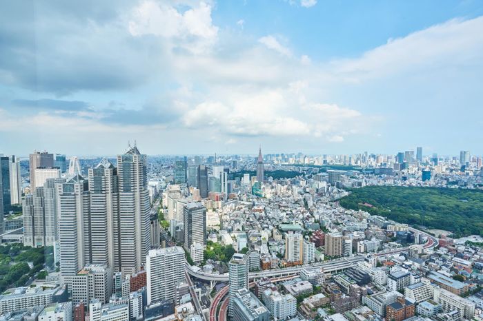 都心を一望する開放感あふれる絶景空間