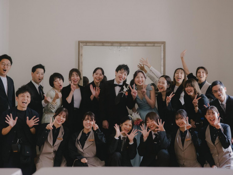 ふたりの想いに寄り添う 専属のプロフェッショナルチーム