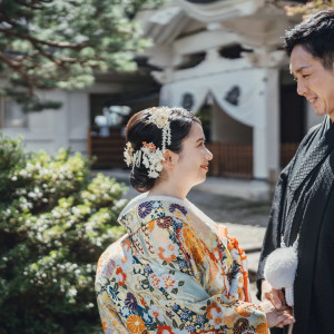 色打掛は鮮やかで写真映えもGOOD|善光寺 大勧進の写真(48211214)