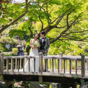 日比谷公園の季節ごとの前撮りは、和装、洋装ともに人気！