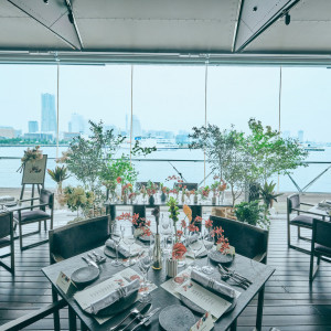 下見した会場の写真