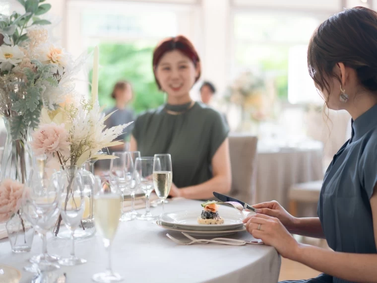 大切なゲストと温かい時間を過ごせる少人数プランもご用意